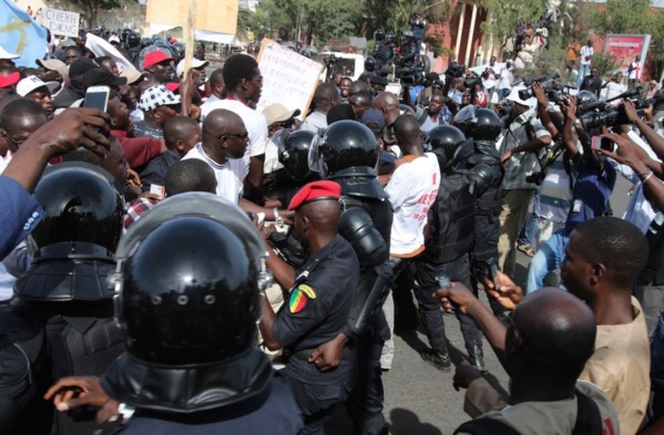 Les Images de la marche de Mankoo Wattu Senegaal