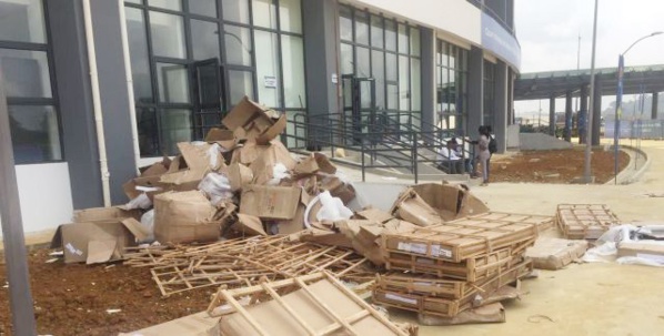 Can 2017 : Le stade d’Oyem en travaux jusqu’à la dernière minute