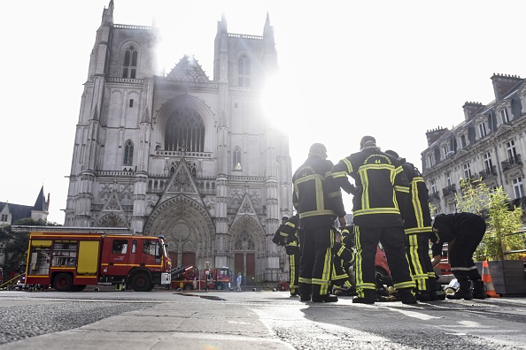 À Nantes, le grand orgue de la cathédrale ravagé, une enquête ouverte pour "incendie volontaire"