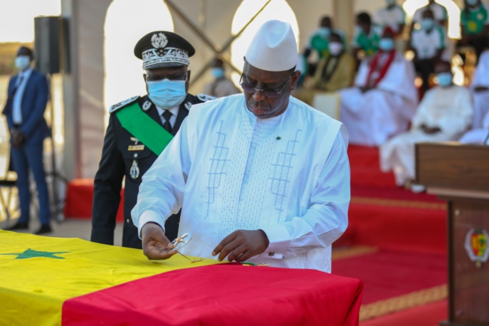 Les images de l'hommage de la nation pour feu Pape  Bouba Diop