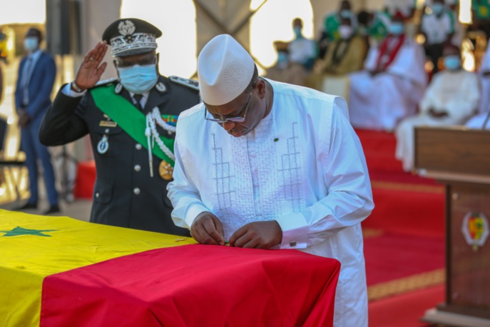 Les images de l'hommage de la nation pour feu Pape  Bouba Diop