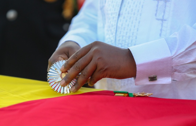 Les images de l'hommage de la nation pour feu Pape  Bouba Diop