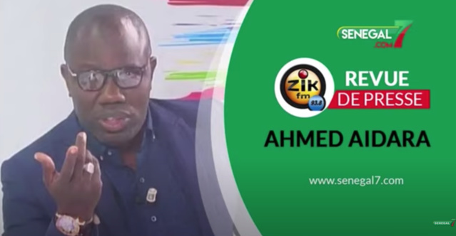 Audio: Revue de presse (wolof) Zik Fm du Mercredi 04 Aout avec Ahmed Aidara