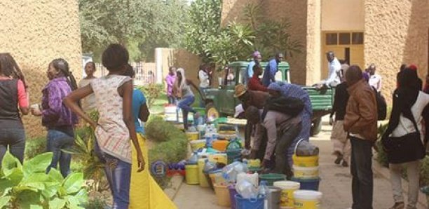 Saint-Louis : l'eau se fait rare à l'UGB, les étudiants crient au secours...