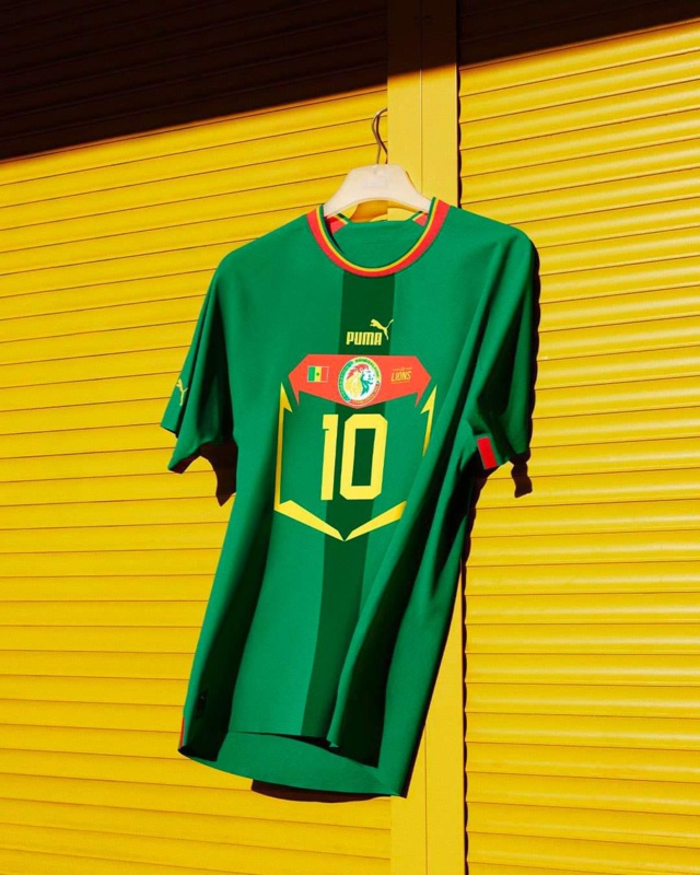 Puma dévoile le nouveau maillot extérieur du Sénégal !