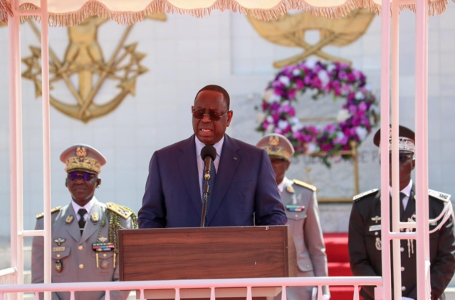 Les adieux et conseils de Macky Sall à l'armée