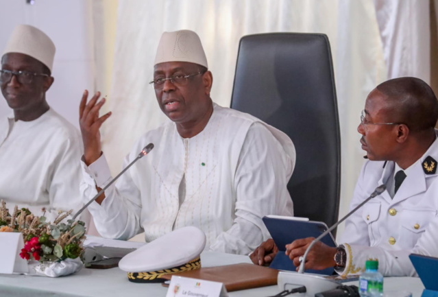 SENEGAL-ECONOMIE / Plus de 332 milliards investis dans la région de Kaffrine entre 2015-2023, selon Macky Sall