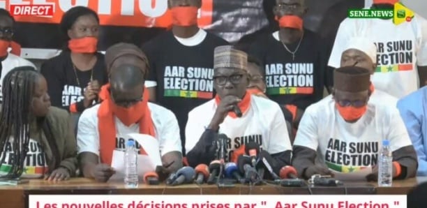 Aar Sunu Élection annonce une marche le 17 février