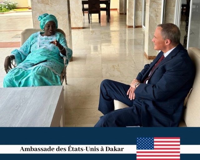 Crise politique au Sénégal : l'ambassadeur des Usa, Raynor a rencontré l'ancien Pm Mimi Touré