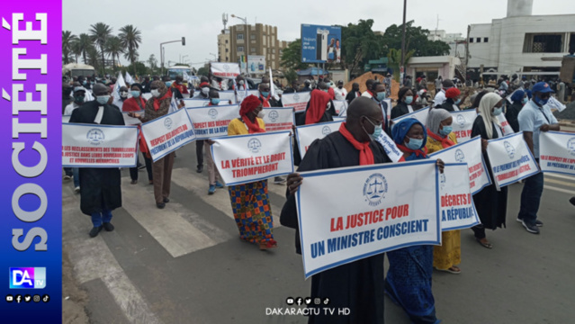 Non-respect des engagements : Le Sytjust entame une grève de 72 heures et indexe le ministre Gallo Ba