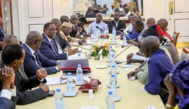 Palais : Macky Sall a reçu des ex-combattants du MFDC