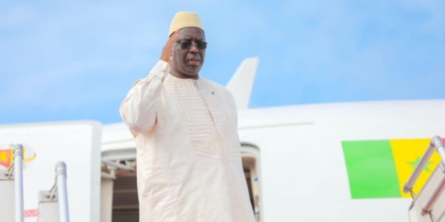 Macky Sall a effectué un rapide voyage au Maroc ce week-end