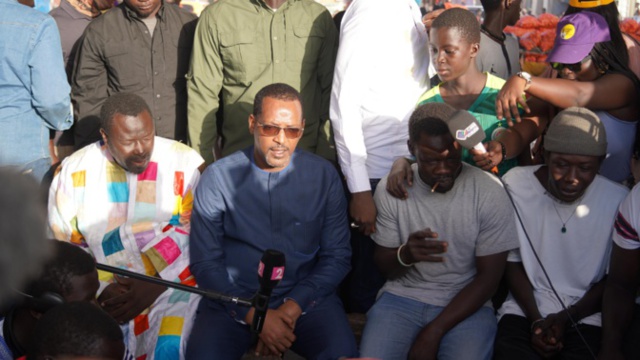 Photos / En campagne électorale à Cayar: El Hadji Mamadou Diao invite à une démarche participative et inclusive