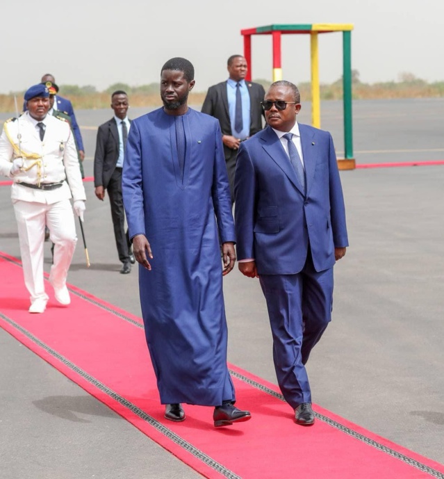 Bissau déroule le tapis pour le chef de l'Etat Sénégalais Bassirou Diomaye Faye (IMAGES)