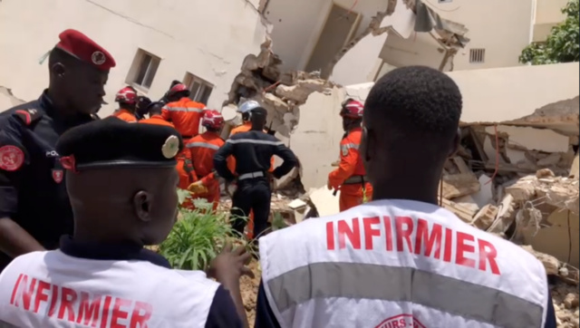 Saint Louis : Deux petites filles tuées dans l'effondrement de la dalle d'un bâtiment