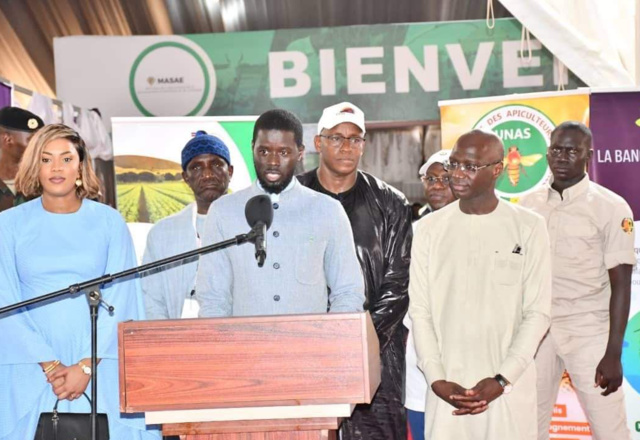 LE PRÉSIDENT BASSIROU DIOMAYE FAYE AMBITIONNE DE PROPULSER L’AGRICULTURE COMME MOTEUR CLÉ POUR LE RENOUVEAU DU SÉNÉGAL