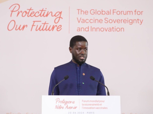 FORUM GAVI | SEM BASSIROU DIOMAYE FAYE RÉAFFIRME SON ENGAGEMENT EN FAVEUR DE LA SANTÉ PUBLIQUE