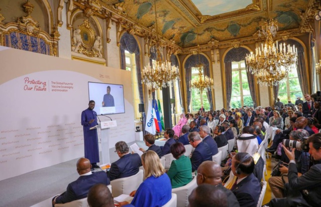 SOUVERAINETÉ VACCINALE : VOICI L’INTÉGRALITÉ DU DISCOURS DU PRÉSIDENT DIOMAYE FAYE AU FORUM DE PARIS (VIDÉO)