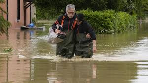 Inondations en Italie et en Suisse