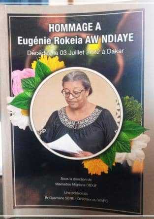 MÉMORIAL -  Rokhaya Eugènie Aw immortalisée à travers un recueil