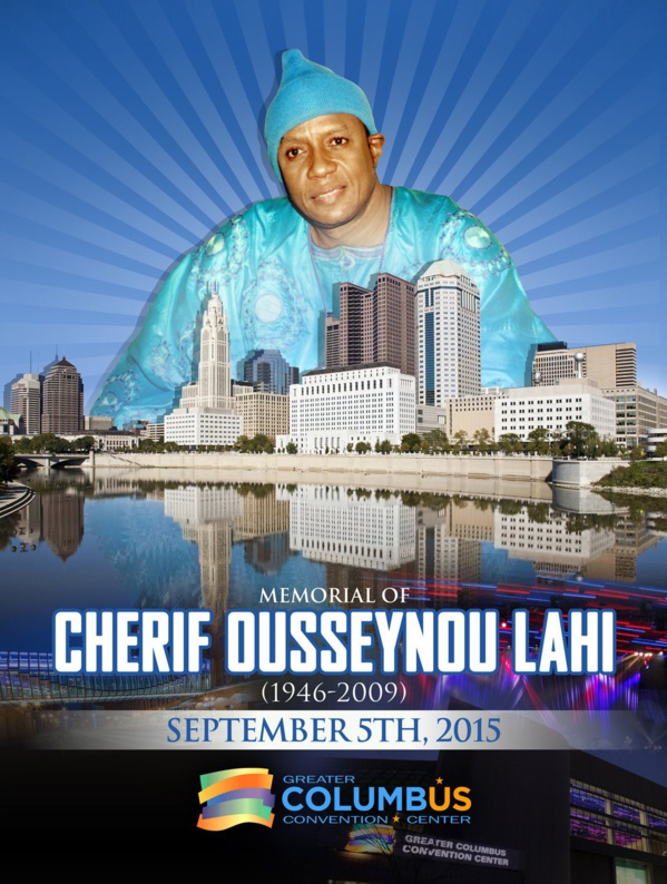 hommage a Cherif Ousseynou Laye le 5 septembre à Columbus