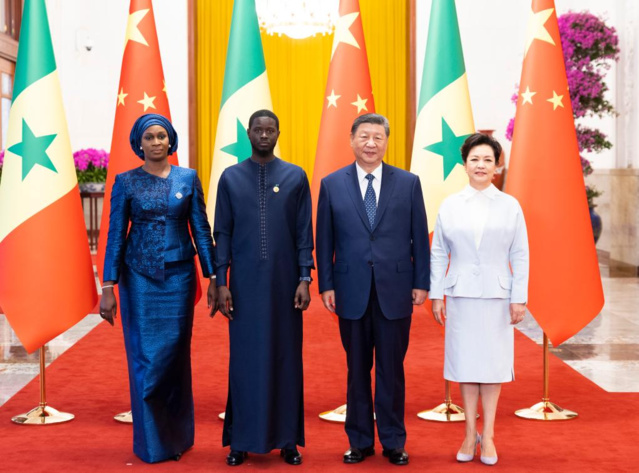 FOCAC | BASSIROU DIOMAYE FAYE S’EST ENTRETENU AVEC XI JINPING