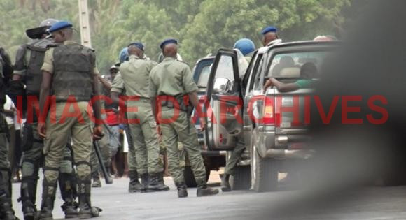 Darou Mousty : La Gendarmerie bloque la manifestation contre Cheikh Omar Diagne