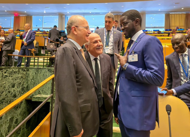 79e Assemblée générale des Nations Unies- Le Pr Bassirou Diomaye Diakhar Faye a pris part  à New York à la cérémonie d'ouverture