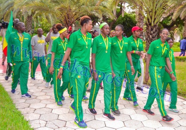 En images Lionnes reçues au Palais par Macky Sall