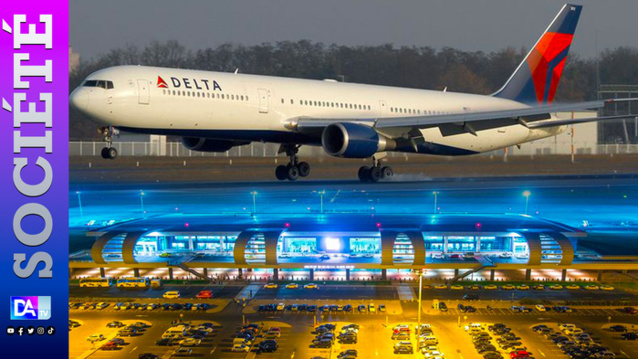 AIBD- Incident technique impliquant un Boeing 767 de la compagnie Delta Airlines : les 213 passagers à bord sont tous sains et saufs (communiqué).