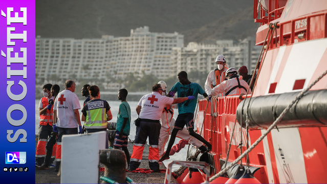 Migration irrégulière vers les Canaries : une pirogue du Sénégal avec 231 personnes, dont 58 mineurs, un record historique pour l'île de Gran Canaria