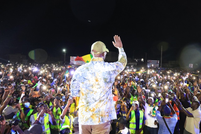 Campagne électorale pour les législatives- Kaolack déroule le tapis rouge à Ousmane Sonko et Cie (IMAGES)