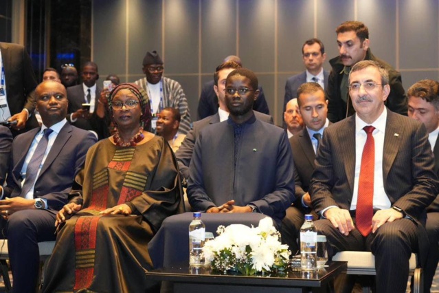 Le Pr Diomaye Faye a présidé la cérémonie d’ouverture du Forum de l’Investissement Türkiye-Sénégal, aux côtés du vice-président turc, Cevdet Yilmaz