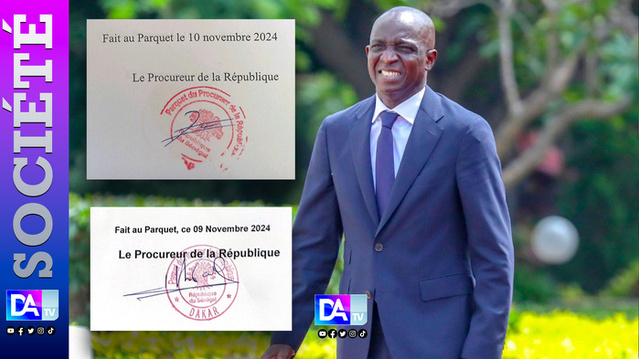 Décès de Mamadou M. Bâ/ polémique autour des deux différentes signatures du parquet : le deuxième communiqué porte la signature du substitut du procureur, le parquet étant un et indivisible.