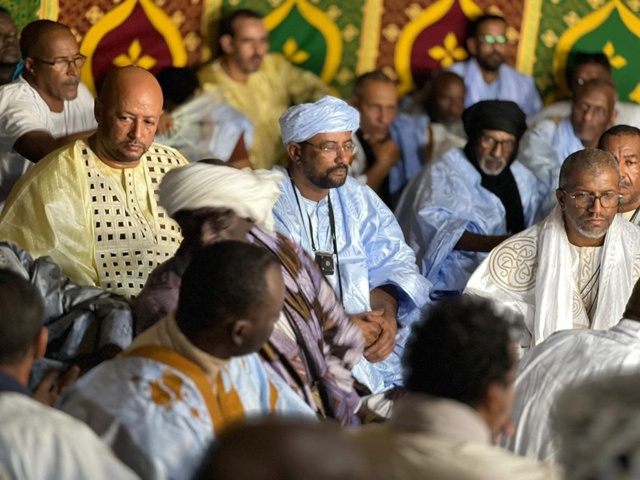 Tournée 2024- Revivez l'arrivée du khalife general des Khadre à St Louis, Cheikhna cheikh Abdoul Aziz Aïdara Ould cheikh AYAH ould Cheikh Talibouya ould Cheikhna Cheikh Sadbouh Aïdara