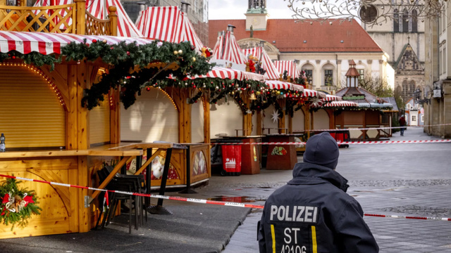 Le suspect de l'attentat du marché de Noël en Allemagne inculpé de meurtre