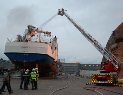 A l'origine de cet incendie survenu ce jeudi  au Port de Dakar