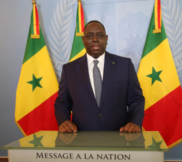 Voici le message à la Nation du Président de la République Macky Sall sur le projet de révision constitutionnelle