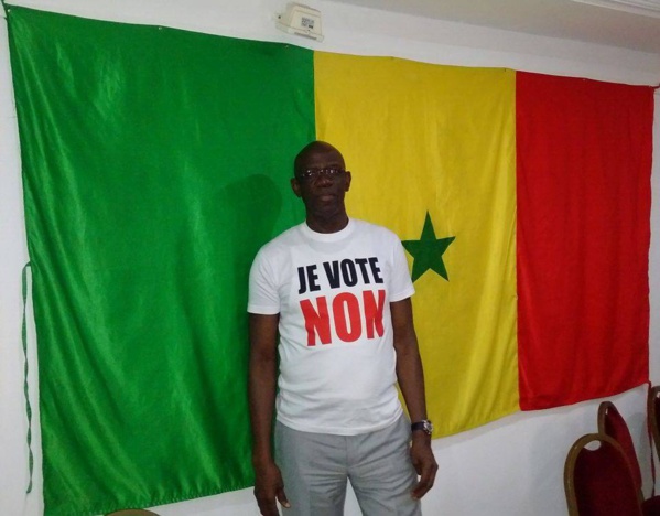 Arrêt sur image! L'un des farouches opposants au "Macky", Me Mame Adama Guèye arbore le "Non" pour le référendum du 20 mars prochain