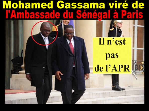 Mohamed Gassama viré de l’Ambassade du Sénégal à Paris…Parce qu’il n’est pas de l’APR