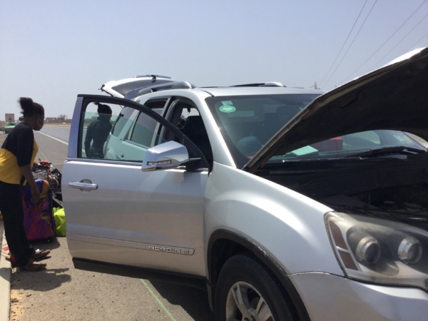 Sa GMC prend feu sur l'autoroute, Ndela Diouf soupçonne un sabotage