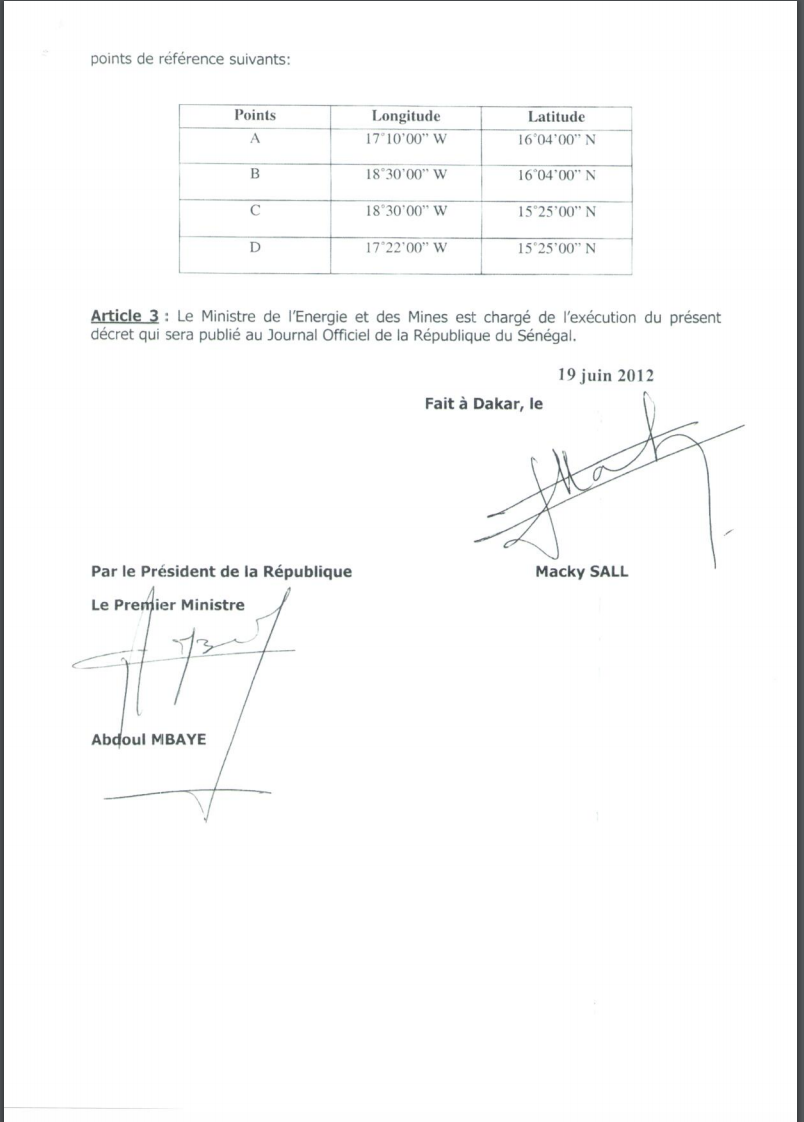 LE DÉCRET QUI ENFONCE MACKY ET ALIOU SALL