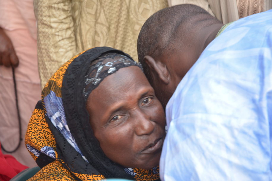 Youssou Ndour et sa délégation à la maison mortuaire