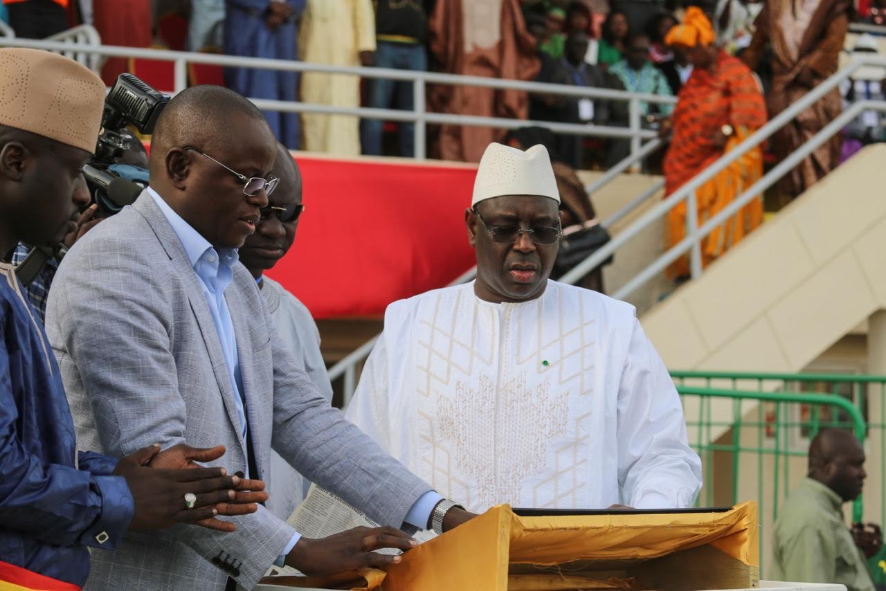 Inauguration du stade Alassane Djigo Pikine