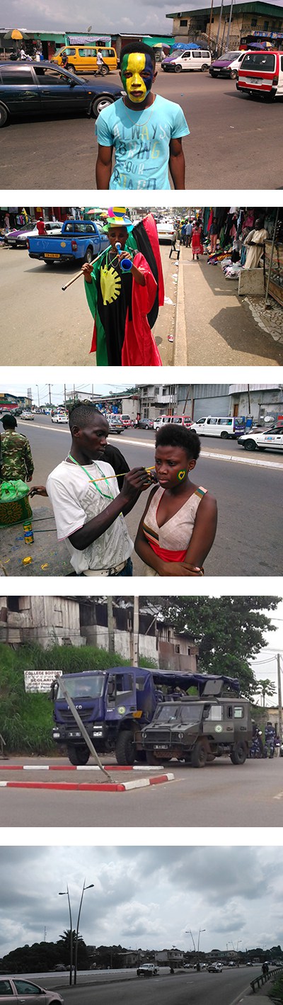 CAN- L'ambiance   notée à Libreville