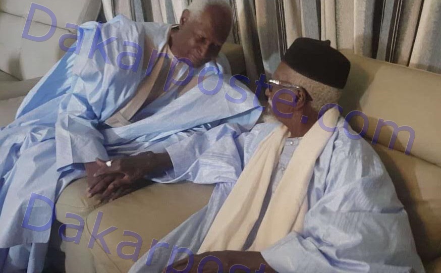 Ce qu'on sait de la rencontre de l'ancien Président Abdou Diouf avec Serigne Sidy Mactar Mbacke...Comment le Pr Macky a facilité les choses...