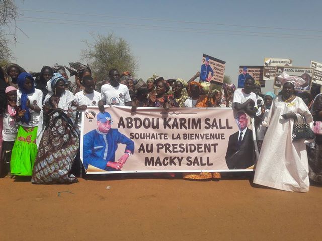 Abdou Karim Sall mobilise ses parents d'Orkadiéré pour réserver un accueil chaleureux à son mentor, le Pr Macky Sall