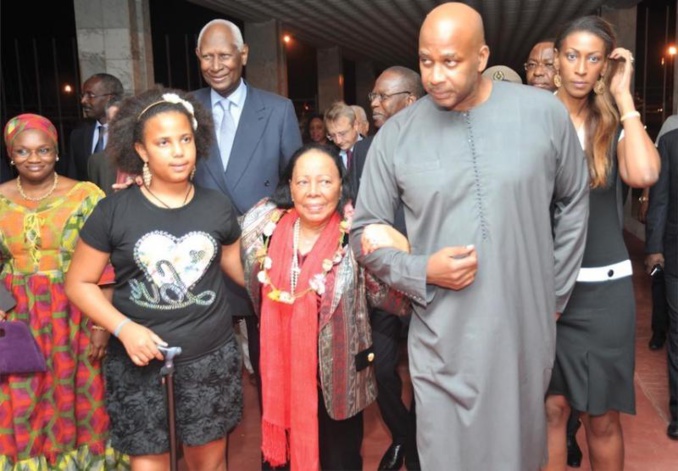 Elizabeth, la fille de Fabienne Diouf et d'Henry Guillabert s’est mariée avec le fils de Loum Diagne