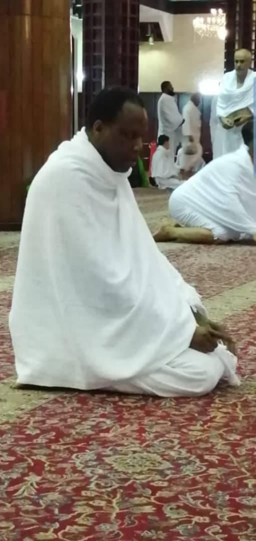 Baye Cheikh Mamour Insa Diop à la Mecque / Oumra 2019.