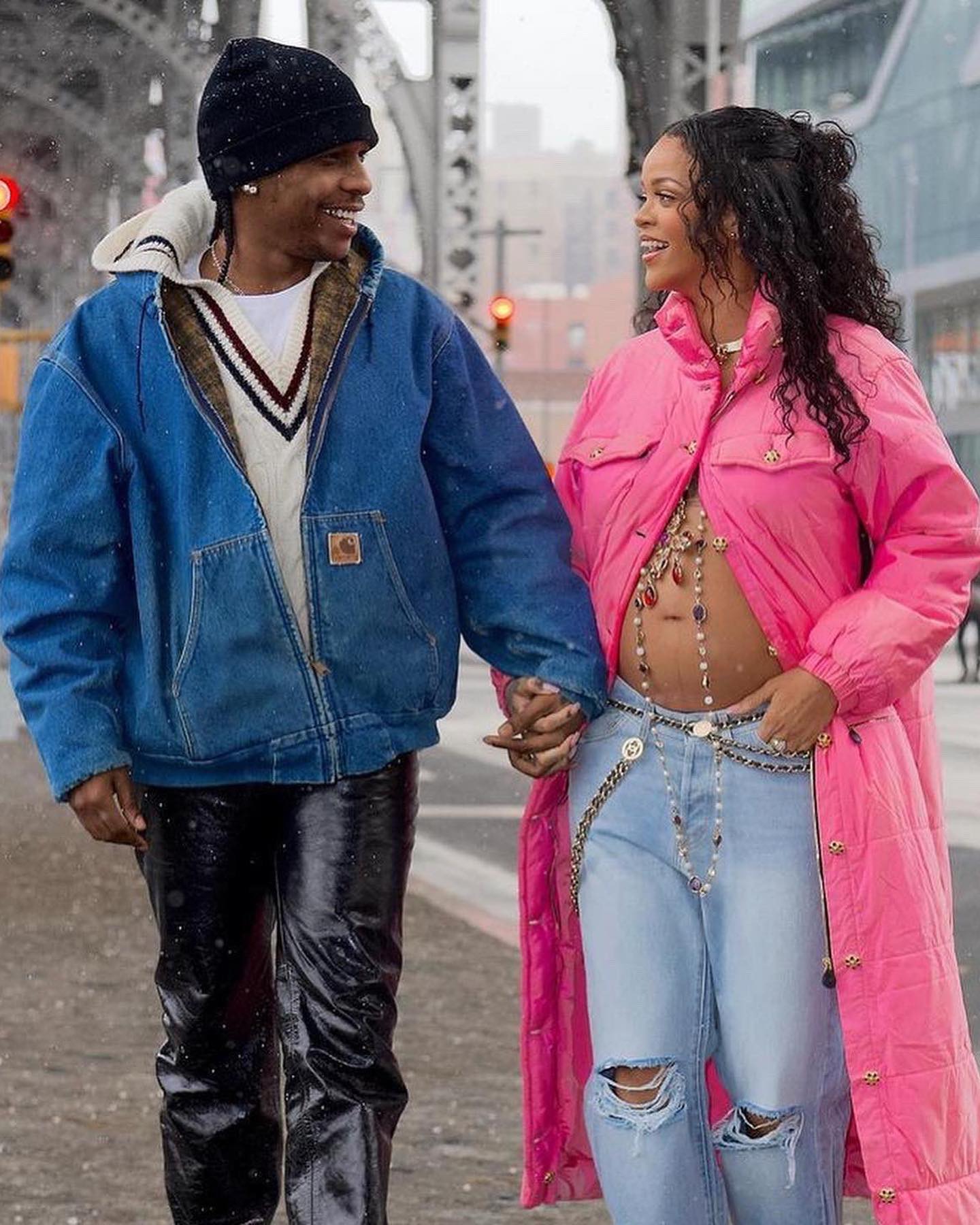 Rihanna attend son premier enfant avec le rappeur A$AP Rocky